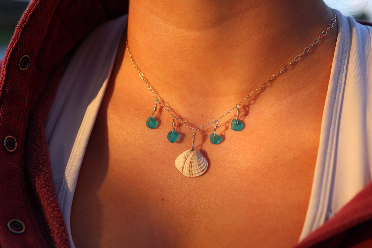 Lagoon Blue Cove Necklace