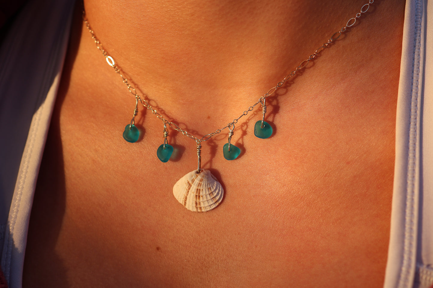 Lagoon Blue Cove Necklace
