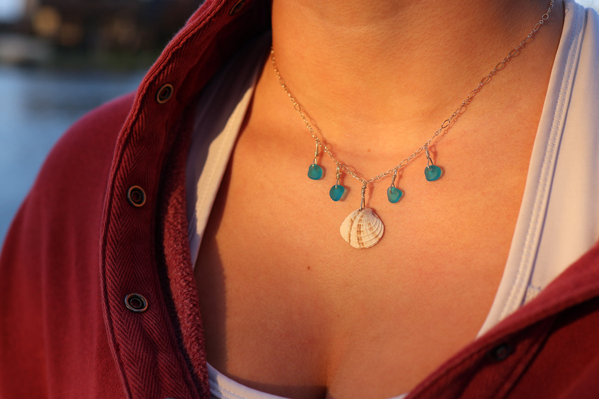 Lagoon Blue Cove Necklace